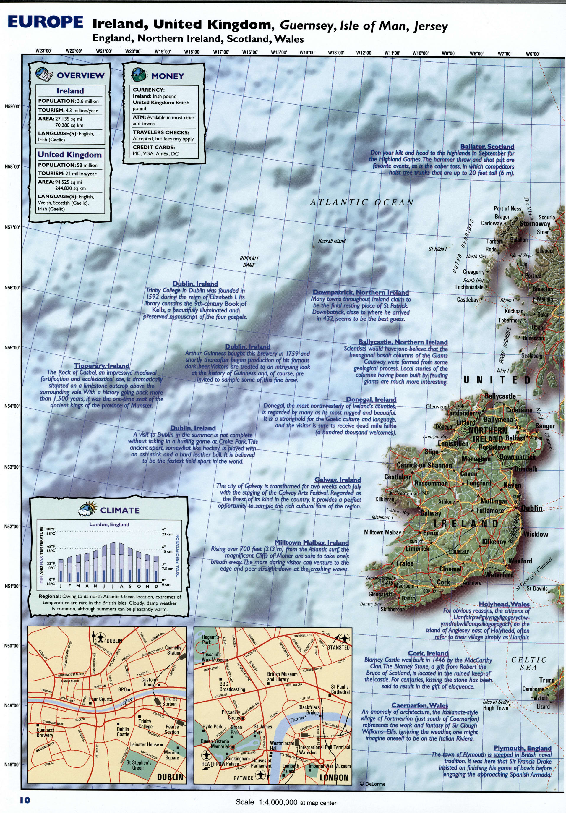 Tourist map Great Britain. Detailed physical map of the United Kingdom with cities and roads Tourist map Great Britain. Detailed physical map of the United Kingdom with cities and roads