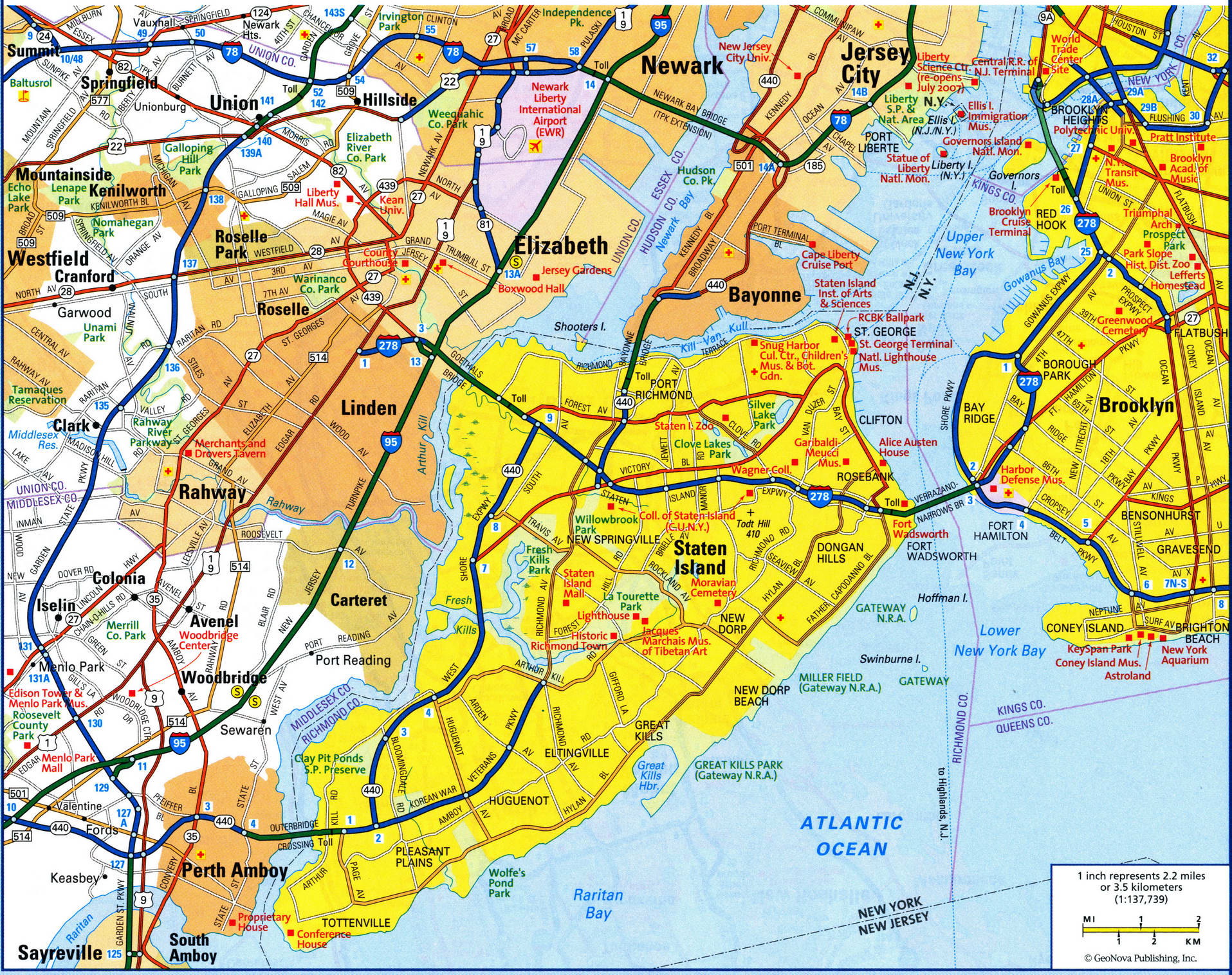 Map of West New York city. Detailed updated map of all roads in New York and the suburbs Map of West New York city. Detailed updated map of all roads in New York and the suburbs
