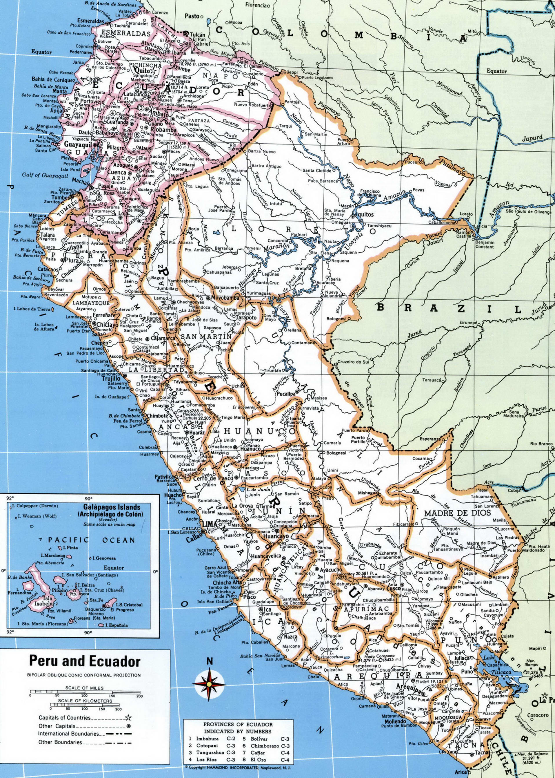 Peru map