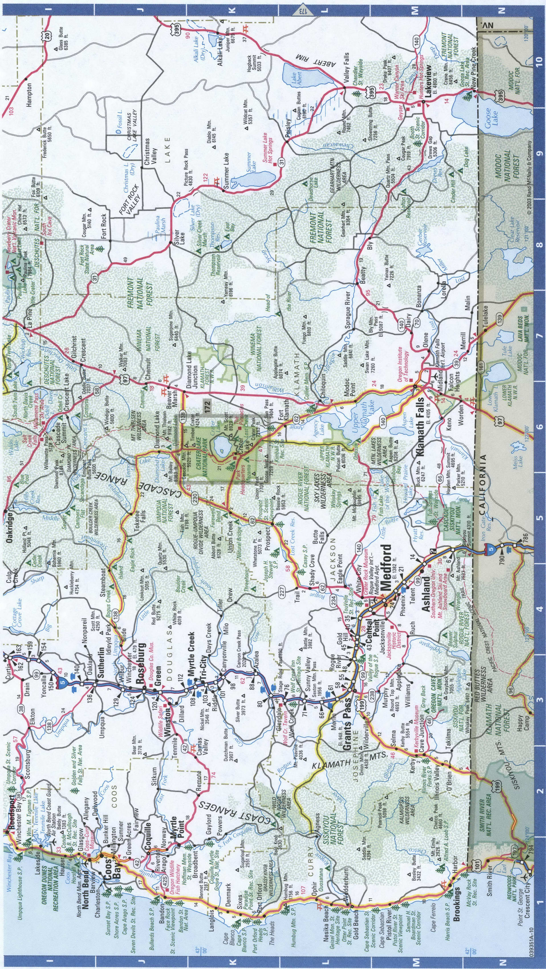 Western Oregon detailed map. Detailed map of all roads in Western Oregon with distances between cities and towns. Western Oregon detailed map. Detailed map of all roads in Western Oregon with distances between cities and towns.