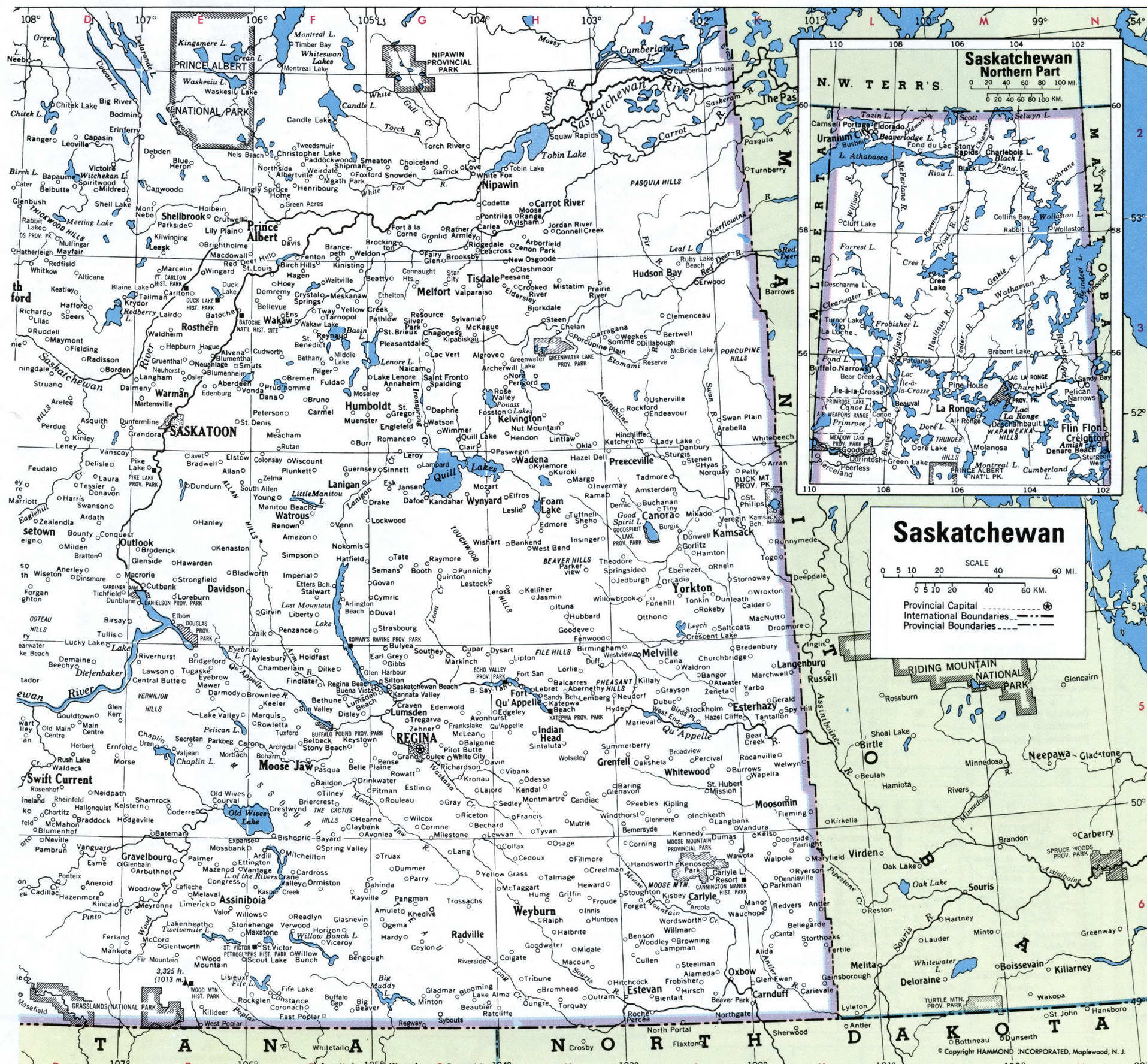 Saskatchewan map. Detailed map of Saskatchewan with cities and towns Detailed map of Saskatchewan with cities and towns