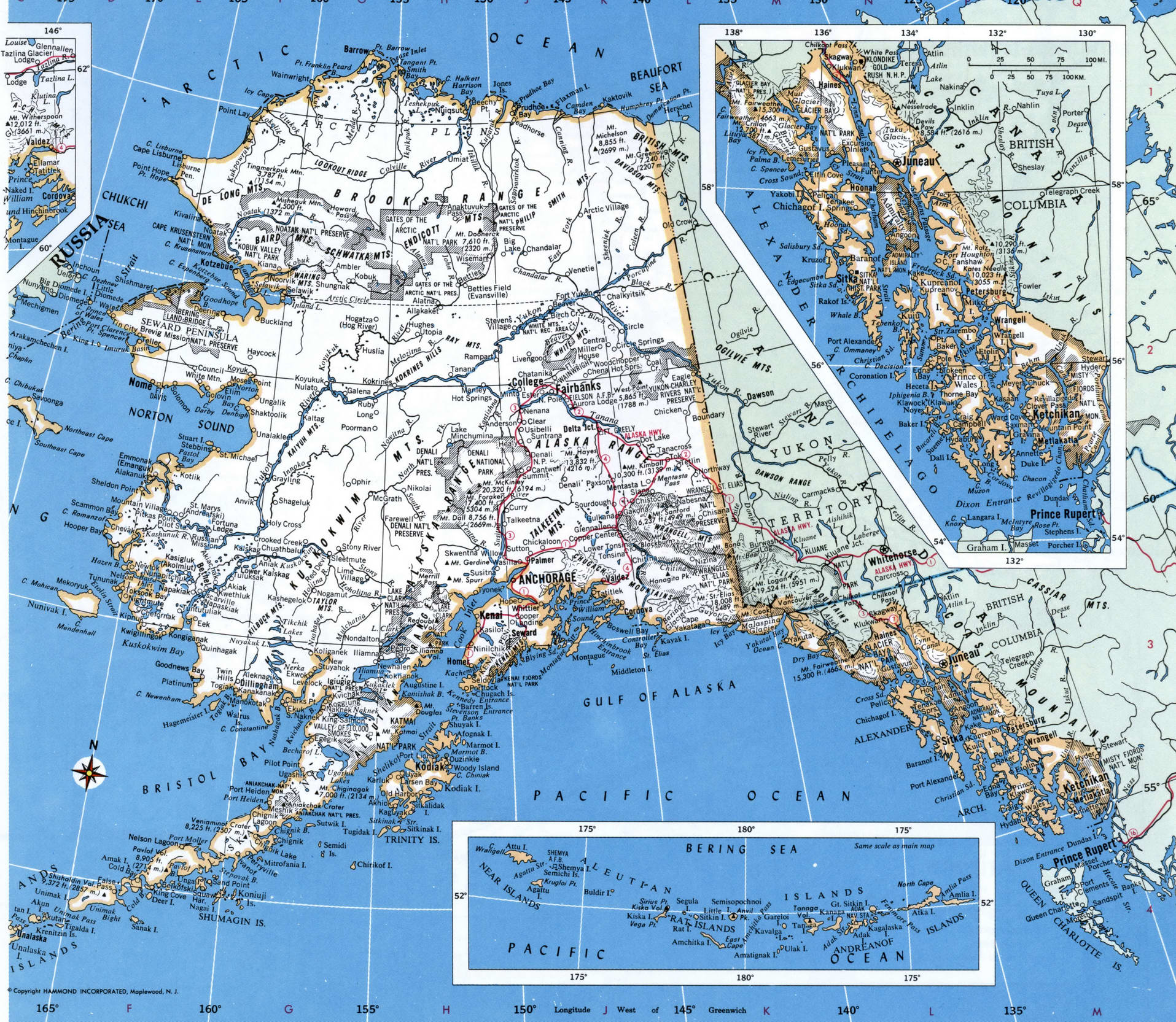 Alaska map with counties. Detailed map of the counties of the state of Alaska with towns and villages Alaska map with counties. Detailed map of the counties of the state of Alaska with towns and villages