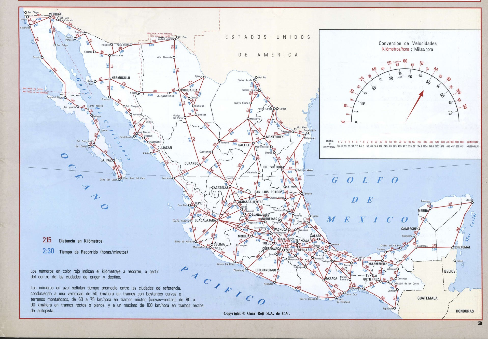 Cities Mexico map. Map of Mexico with distances between cities Cities Mexico map. Map of Mexico with distances between cities