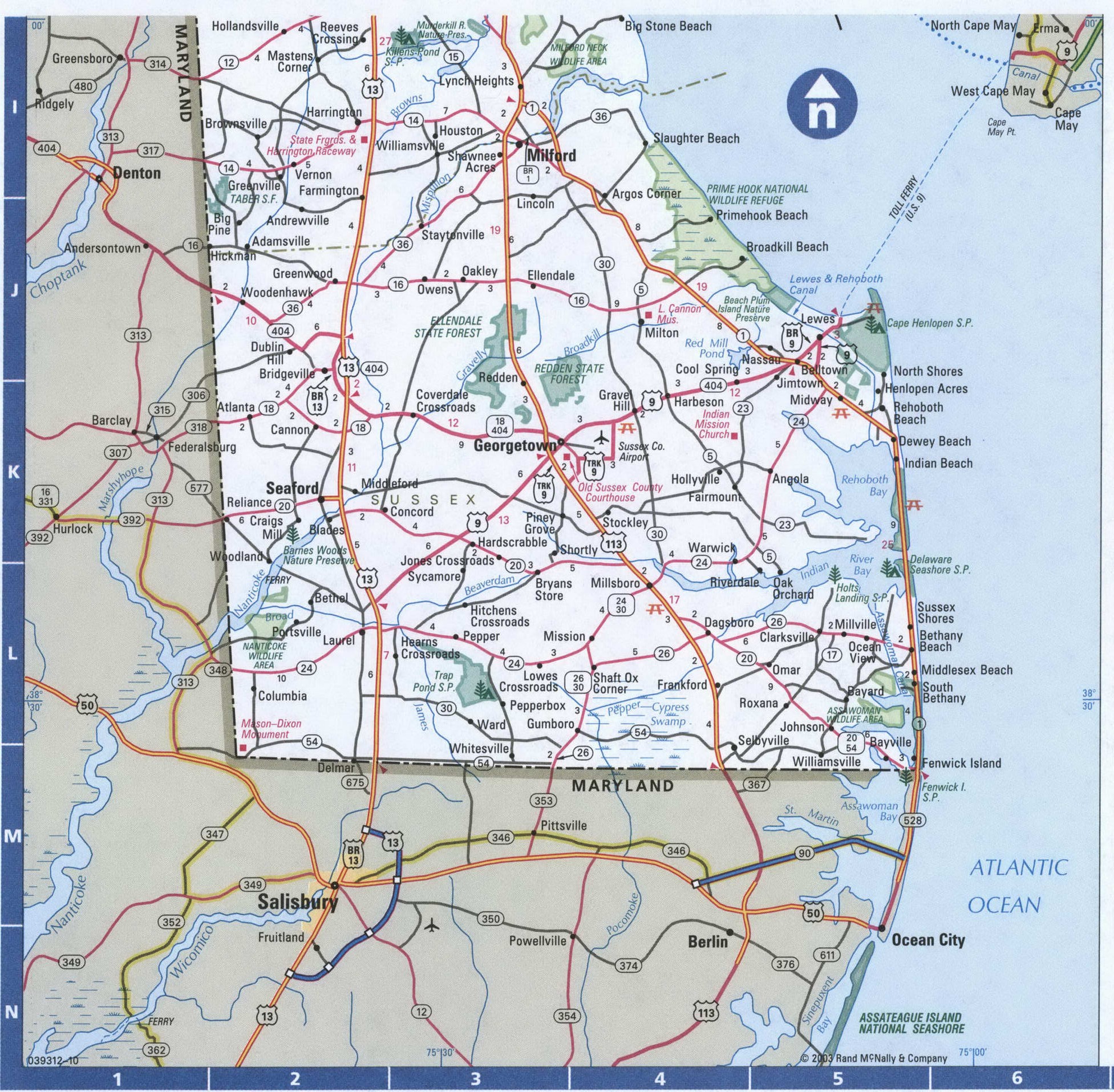 Delaware highway roads map. A detailed map of all the roads in the state of Delaware with distances between cities and towns. Delaware highway roads map. A detailed map of all the roads in the state of Delaware with distances between cities and towns.